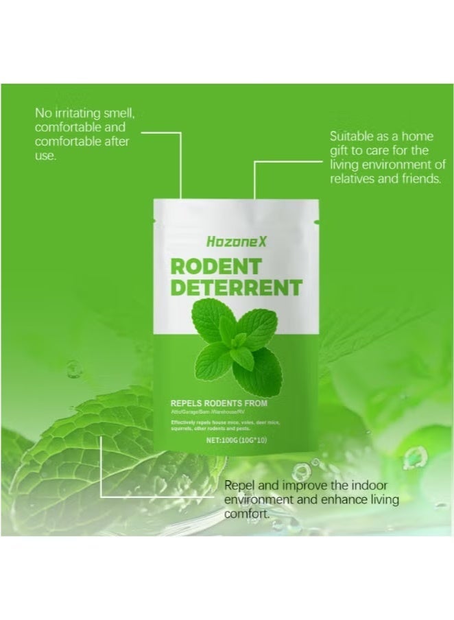HOZONEX Home Mouse Repellent with Peppermint Oil, Plant-Based Ingredients, Mild Indoor Mouse Repellent, Convenient Home Mouse Repellent - Image 4